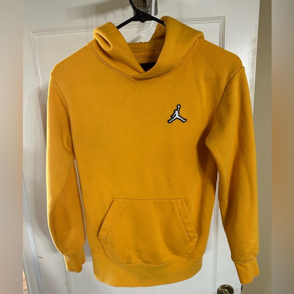 Kids Vibrant Yellow Jordan Sweatshirt